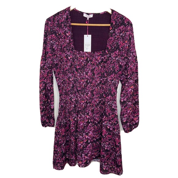 NWT Parker Tiara Smocked Dress Presley Mosaic - Picture 7 of 11